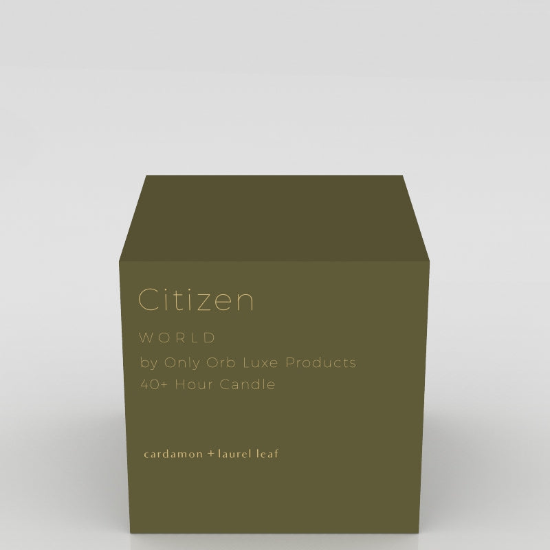 candle - citizen - cardamon + laurel leaf